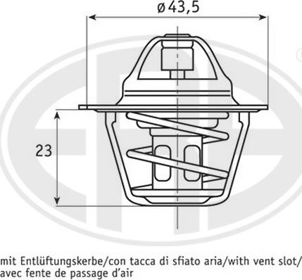 ERA 350199 - Termostat, soyuducu furqanavto.az