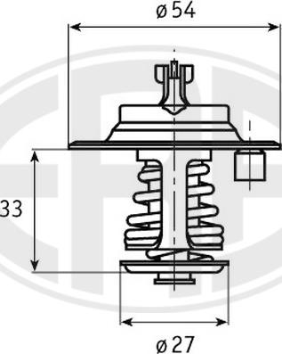 ERA 350160 - Termostat, soyuducu furqanavto.az