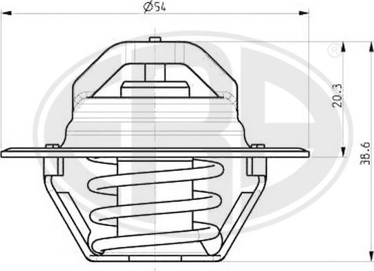 ERA 350103 - Termostat, soyuducu furqanavto.az