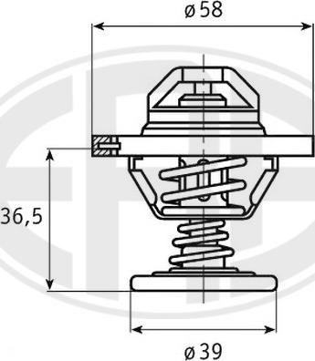 ERA 350138 - Termostat, soyuducu furqanavto.az