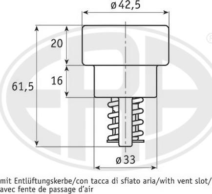 ERA 350283 - Termostat, soyuducu furqanavto.az