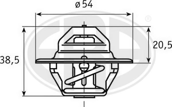 ERA 350170 - Termostat, soyuducu furqanavto.az