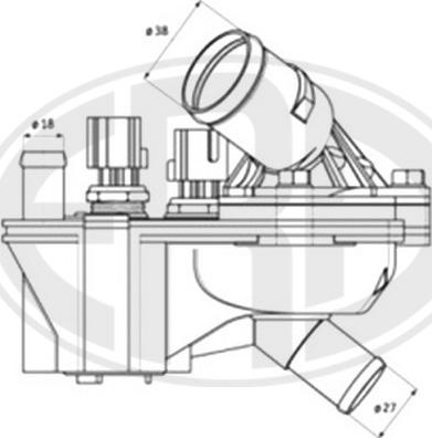 ERA 350349 - Termostat, soyuducu furqanavto.az