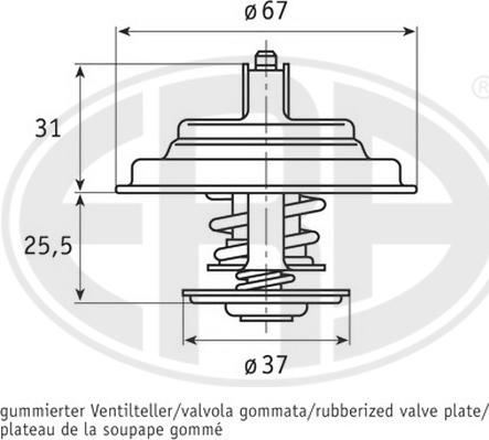 ERA 350327A - Termostat, soyuducu furqanavto.az