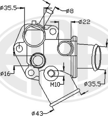 ERA 350257 - Termostat, soyuducu furqanavto.az