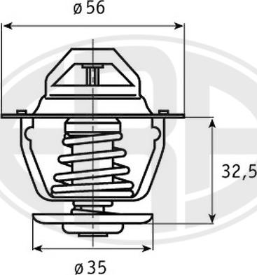 ERA 350201 - Termostat, soyuducu furqanavto.az