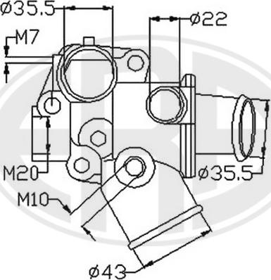 ERA 350284 - Termostat, soyuducu furqanavto.az