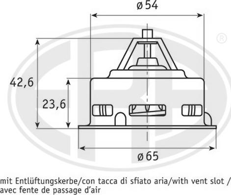 ERA 350286 - Termostat, soyuducu furqanavto.az