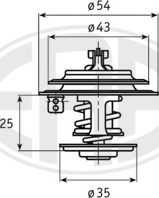 ERA 350310A - Termostat, soyuducu furqanavto.az