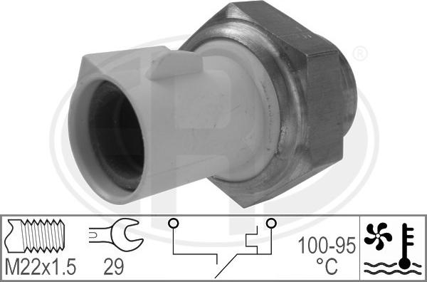 ERA 330599 - Temperatur açarı, radiator/kondisioner ventilyatoru furqanavto.az