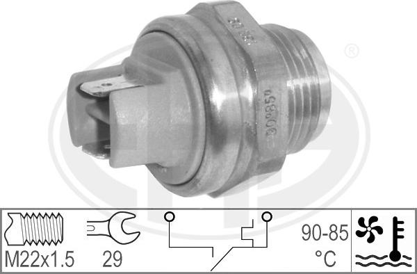 ERA 330563 - Temperatur açarı, radiator/kondisioner ventilyatoru furqanavto.az