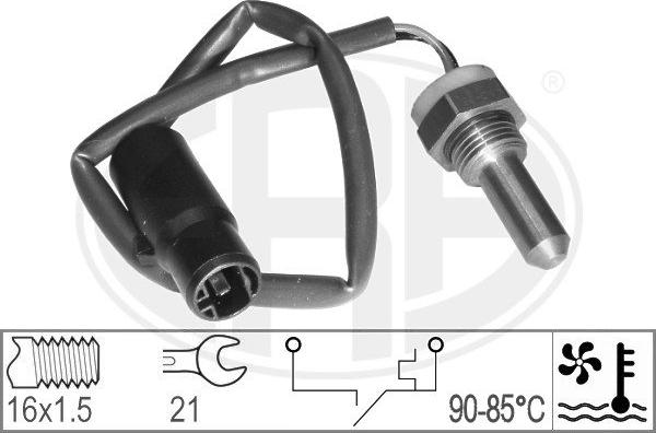 ERA 330634 - Temperatur açarı, radiator/kondisioner ventilyatoru furqanavto.az