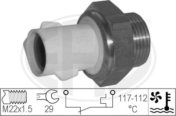 ERA 330622 - Temperatur açarı, radiator/kondisioner ventilyatoru furqanavto.az