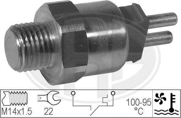 ERA 330190 - Temperatur açarı, radiator/kondisioner ventilyatoru furqanavto.az