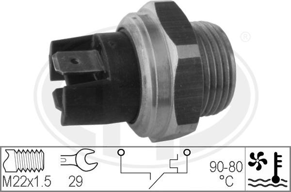 ERA 330165A - Temperatur açarı, radiator/kondisioner ventilyatoru furqanavto.az