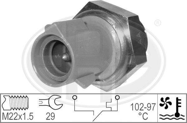 ERA 330185 - Temperatur açarı, radiator/kondisioner ventilyatoru furqanavto.az