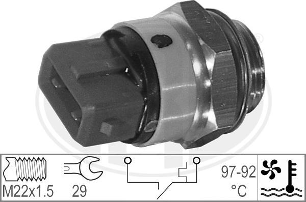 ERA 330188 - Temperatur açarı, radiator/kondisioner ventilyatoru furqanavto.az