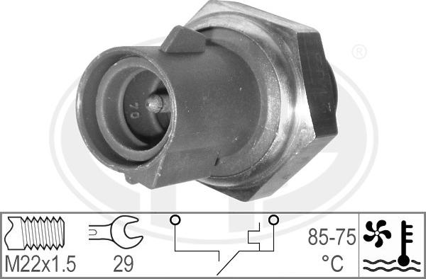 ERA 330183 - Temperatur açarı, radiator/kondisioner ventilyatoru furqanavto.az