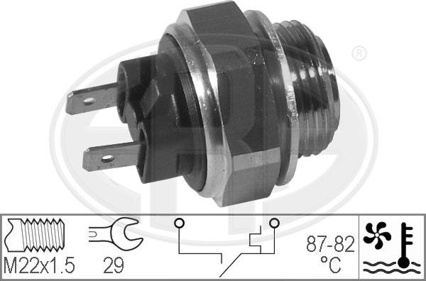 ERA 330170 - Temperatur açarı, radiator/kondisioner ventilyatoru furqanavto.az