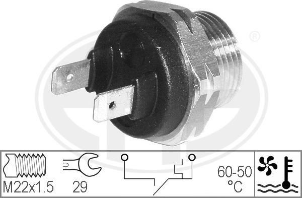 ERA 330173 - Temperatur açarı, radiator/kondisioner ventilyatoru furqanavto.az