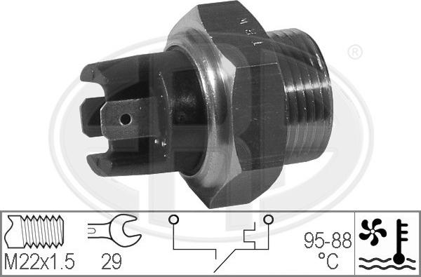 ERA 330172 - Temperatur açarı, radiator/kondisioner ventilyatoru furqanavto.az