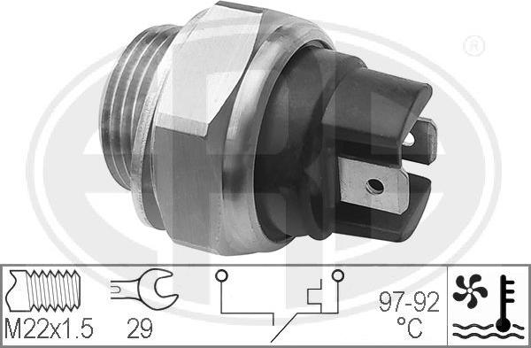 ERA 330269 - Temperatur açarı, radiator/kondisioner ventilyatoru furqanavto.az