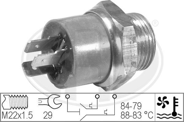 ERA 330267 - Temperatur açarı, radiator/kondisioner ventilyatoru furqanavto.az