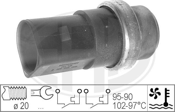 ERA 330231 - Temperatur açarı, radiator/kondisioner ventilyatoru furqanavto.az