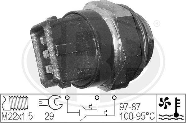 ERA 330271 - Temperatur açarı, radiator/kondisioner ventilyatoru furqanavto.az