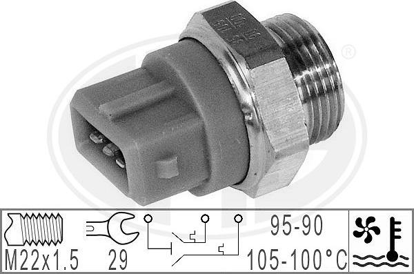 ERA 330781 - Temperatur açarı, radiator/kondisioner ventilyatoru furqanavto.az