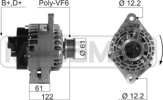 ERA 209494 - Alternator furqanavto.az