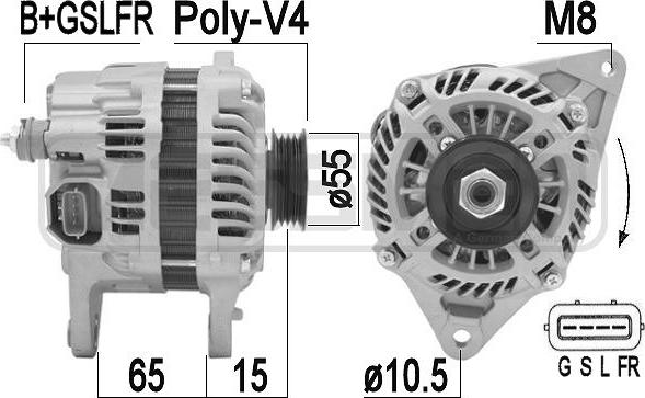 ERA 209444A - Alternator furqanavto.az