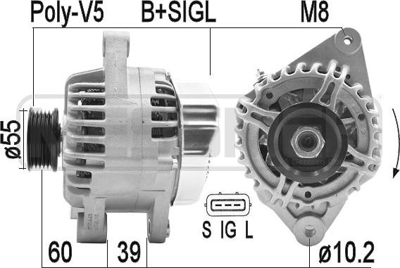 ERA 209443A - Alternator furqanavto.az