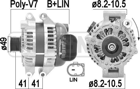 ERA 209455 - Alternator furqanavto.az