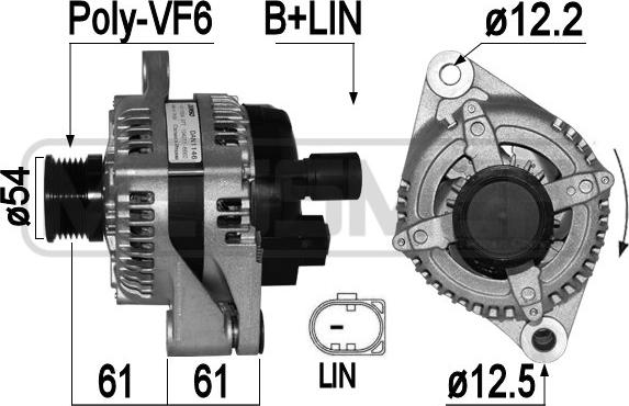 ERA 209456 - Alternator furqanavto.az