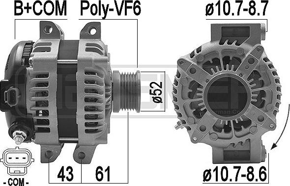 ERA 209465A - Alternator furqanavto.az