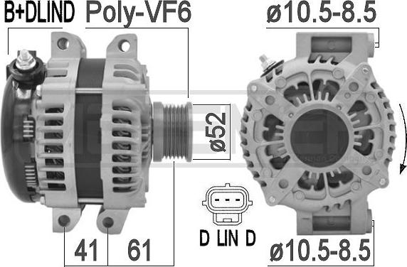 ERA 209460A - Alternator furqanavto.az