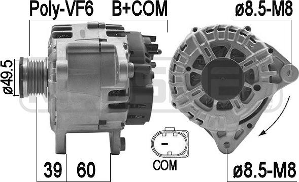 ERA 209463 - Alternator furqanavto.az