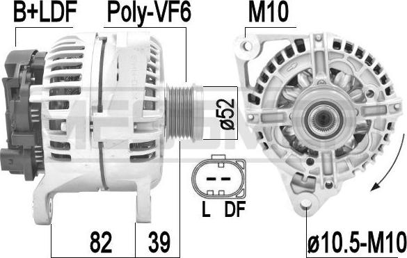 ERA 209414A - Alternator furqanavto.az