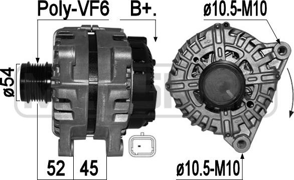 ERA 209433 - Alternator furqanavto.az