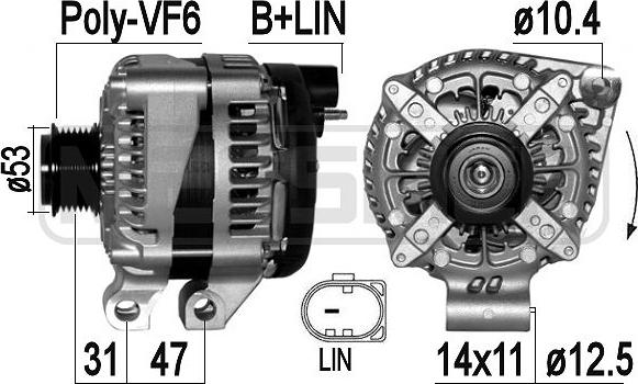 ERA 209437 - Alternator furqanavto.az