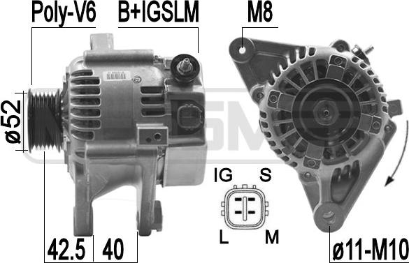 ERA 209426 - Alternator furqanavto.az