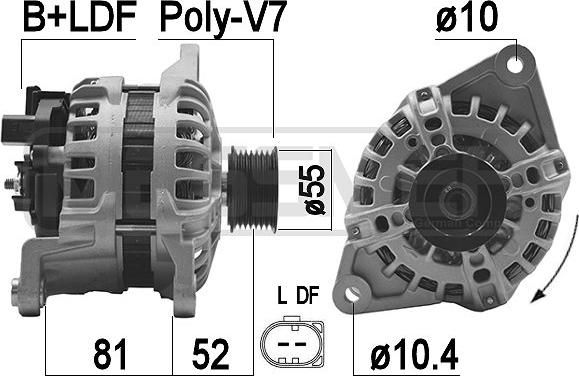 ERA 209478A - Alternator furqanavto.az