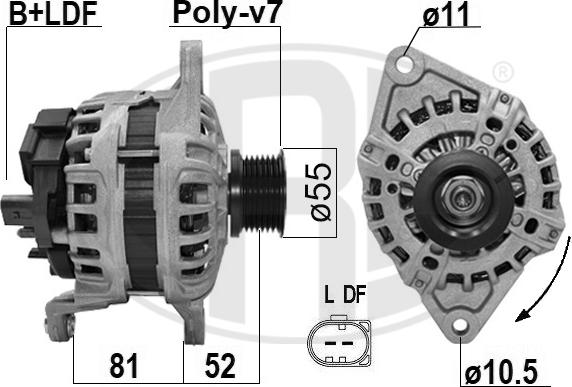 ERA 209478 - Alternator furqanavto.az