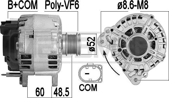 ERA 209595 - Alternator furqanavto.az