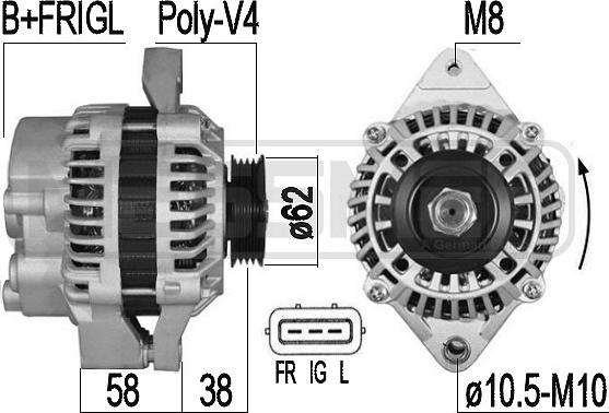 ERA 209540A - Alternator furqanavto.az