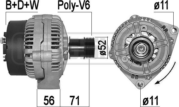 ERA 209559A - Alternator furqanavto.az