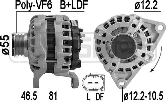 ERA 209558A - Alternator furqanavto.az