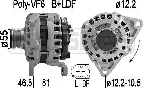 ERA 209558 - Alternator furqanavto.az