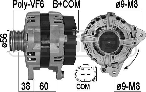 ERA 209564A - Alternator furqanavto.az